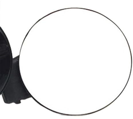 Tankdeckel, GADSJI For VW, for Polo 2011–2018, Kraftstofftankabdeckung, äußerer Tankdeckel, Öleinfüllklappe, Deckelabdeckungen, Schwarz, Weiß, Rot (Size : White)