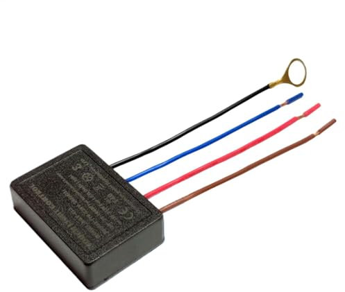 Touch-Dimmsensor | 3-Wege-Touch-Sensor-Dimmer | Stufenloses Dimmsteuermodul Für Wandleuchten | Multifunktionaler Touch-Licht-Dimmer-Ersatz