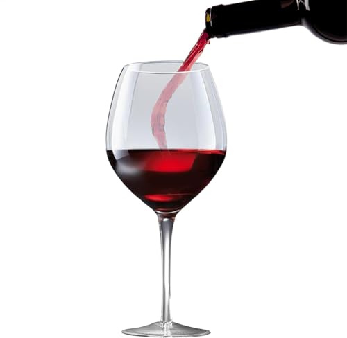 Copa de vino de gran tamaño - Copa de vino gigante de 3.2L, copas altas | Cepas altas de vino gigante, copas de cerveza gigante de gran tamaño, copas de vino de gran tamaño para champán, vacaciones, c