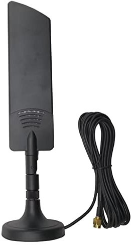 Jkjlorey 1 Piece WIFI Antenna 600-6000Mhz Wireless Router Fold Wireless Router 2G 3G GSM GPRS 4G 5G High Gain 40 DBi LTE Signal Booster All Band