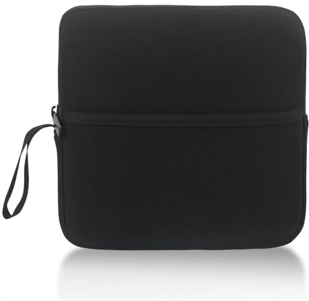 NUENSS-ROR External CD DVD Hard Drive Storage Sleeve (Case Only) | Soft Neoprene Protective Carrying Case for DVD Player Writer Blu-Ray BlueFire Asus/Magic Trackpad/Samsung/LG/Dell DVD Drive