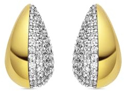 LUXENTER Nirdo Ohrringe aus 925er Sterlingsilber
