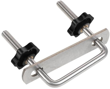 JOINPAYA Clip de Fixation pour Barres de Toit Voiture U-Forme, Intérieur 6 Cm, Pinces Robustes pour Porte-Bagages, Compatible Porte-Bagages et Remorques, Accessoire Voyage et Transport