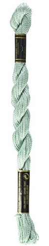 DMC 115 5-504 Pearl Cotton Thread, Very Light Blue Green, Size 5