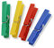Honey Can Do Clothespins-50 Pack Mollette da bucato in plastica, Confezione da 50, Assortito, 48-Pack, unità