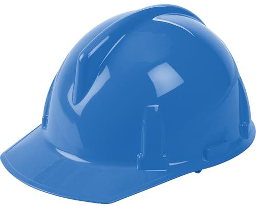 MSA 475380 Topgard Slotted Protective Cap with Fas-Trac Suspension, Standard, Blue by MSA