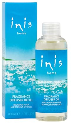 Inis the Energy of the Sea - Reed Diffuser Oil Refill, Replacement Diffuser Oil for Existing Inis Diffusers, Long Lasting Clean Ocean Fresh Aquatic Home Fragrance, 3.3 fl oz