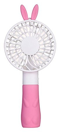 GS Lovely Lapin USB Mini Handheld ventilateur portable rechargeable ventilateur de refroidissement enfants Cadeau pour l'été