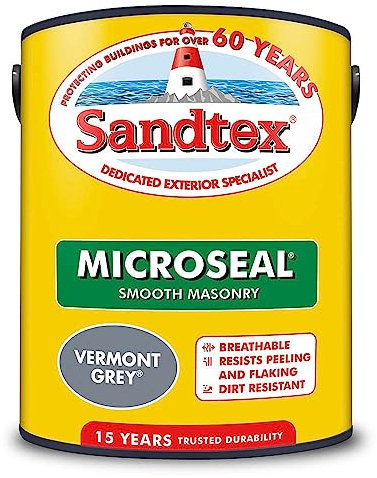 Sandtex Retail Ultra Smooth Masonry Vermont Grey 5 L