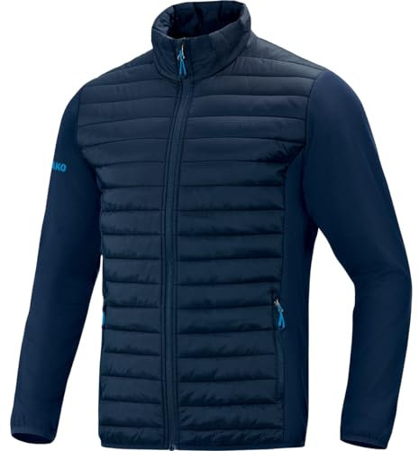 JAKO Herren Hybridjacke Premium, Marine, XL