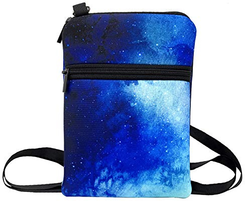 KOSTOO Sacoche pour Téléphone Portable - Sac Bandoulière pour Femme Porte-Monnaie Portable Mini Pochette Porte-Carte Épaule Portefeuille Sac pour iPhone X/XR / 8/8 Plus / 7/7 Plus et Samsung