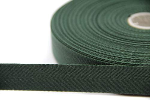 Köperband | Nahtband | 100% Baumwolle | Farb und Größenauswahl (grün, 20mm)