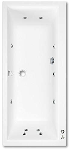 Trojan Elite Duo 1800 x 800mm 12 Jet Whirlpool/Spa Bath