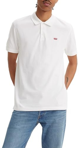 Levi's Housemark Polo, T-shirt Uomo, White +, L