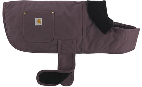 Carhartt Firm Duck Isolierter Hundemantel, Deep Wine, Größe XL