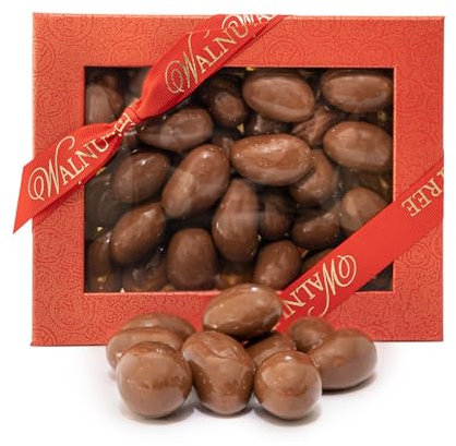 Walnut Tree – Gourmet Brazil Nuts Gift, Covered in Creamy Milk Chocolate – Hand Packed – Great Taste Award Winner – Luxury Gift Selection, Birthday, Anniversary, 300g