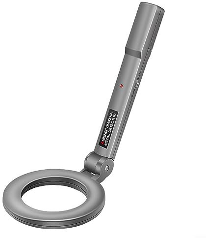 DAZZLEEX DM3004A Metal Detector Handheld Small Scanning Detector Measuring Instrument for Adult Kids,with battery