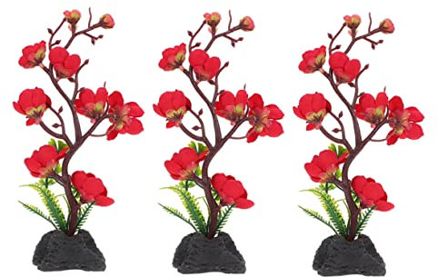 DECHOUS 3stücke Teiliges Japanische Deko Essensplatte Realistische Künstliche Blumenornamente Für Sushi Langlebige Als Deko Esstisch Und Japanische Gartenakzente