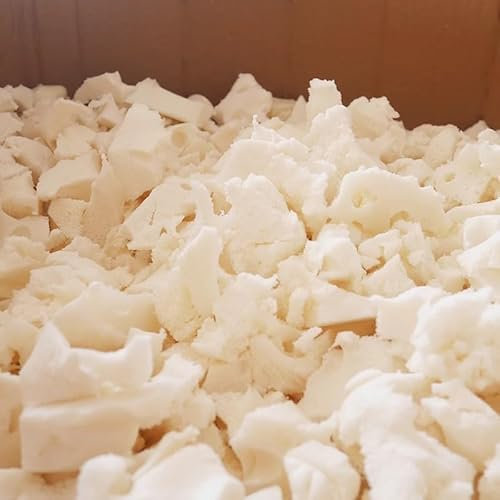 Sitzsack-Füllung, hochwertige zerkleinerte Memory-Schaum-Füllung, hochdichte Schaumstoff-Krümel-Nachfüllpackung für Hundebett, zerkleinerte Memory-Schaum-Krümel (1,5 kg)