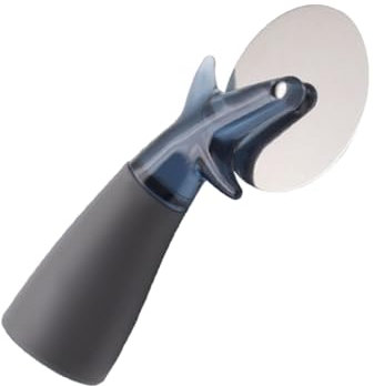 PRETYZOOM Tagliapizza Professionale Inossidabile Utensile Ergonomico Per Slicare Rotella Per Pizza Antiscivolo e Design Per Pizze e Ristoranti