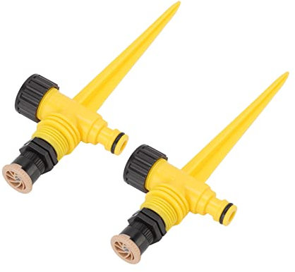 Water Sprinkler, 360 Degree Rotation Adjustable Angle Garden Sprinkler, 1/2 DN15 Nozzle Size Water Sprinkler for Lawn