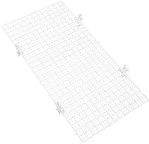 BELLIFFY 2stücke Aquarium Trennwand Panel Fisch Tank Separator Mit Saugnäpfen Für Betta-Fische Und Schwimmende Pflanzen Schützt Vor Flucht Und Schafft Ruhige Lebensräume