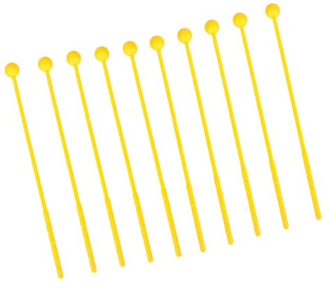FUNOMOCYA 24 Pcs Drum Stick Kidcraft Playset Glockenspiel Sticks Tools for Children Teaching Drum Hammer Drum Mallet Children Drum Hammer Drum Toy Educational Toys Plastic