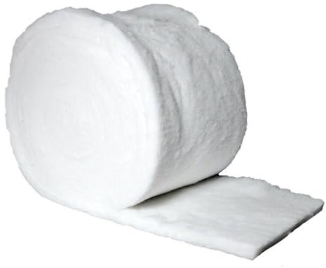 Thermal Building Construction Loft Insulation Roll, Thermo Fleece Camper Van Insulation Thermal Roll - (L) 10m x (W) 390mm x (T) 50mm