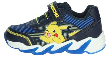 Leomil Pokémon Sneakers Bambino Scarpe con Luci Bambino 26, Perfette per la Scuola e Il Tempo Libero, Blu