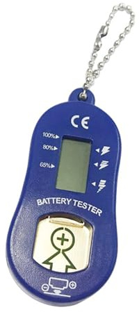 Hearing Help Battery Tester & Storage Case Portable & Easy to Use Hearing Help Battery Checker for 10/13/312/675 Batteries
