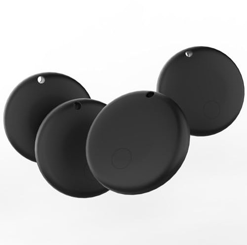 2025 AI Tag Android Smart Tag, Schlüsselfinder KeyFinder kompatibel mit Google Mein Gerät Finden APP (Android NUR), Bluetooth Key Finder für Gepäck/Taschen/Koffer/Brieftasche,4 Pack