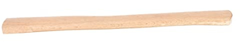 Milisten Wooden Handle Replacement for Axe 50cm Hickory Wood Handle for Outdoor Axe Repair for Forestry and Carpentry