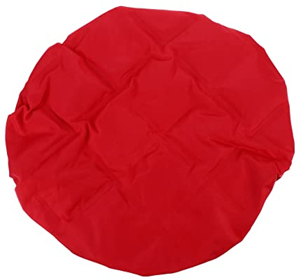 Vaguelly Beheizbare Haarkur Haube mit Gel und Gewebe für Tiefenpflege und Nährstoffdiffusion in Rot als Wärmehaube für Hitzeschutz und Lockenpflege