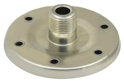 Brida para membrana EPDM repuesto vaso de expansión tanque hidroneumático presurizado depósito presión hidrosfera sanitario (112X32mm Galvanizado)