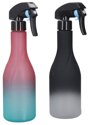 Taidda Sprayflaska för Hår, Tomma Sprayflaskor 2 St 300 Ml Stor Kapacitet Kontinuerlig Spray Flaska Fin Dimma Hår Spray Flaska för Skönhetssalonger och Hemmvändning