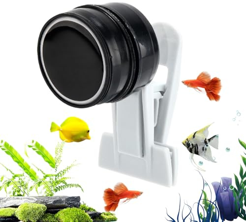 Aquarium Vegetable Clip - 3.15 x 1.65 Inch PP, Automatic Food Handle, Marine Grazer Tool, Feeding Station for Tropical Cichlids in Saltwater Coral Reef, Seaweed Leaf Holder, Robust