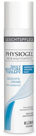 PHYSIOGEL Daily Moisture Therapy Gesichtscreme für trockene Haut, 40ml | Normale bis trockene Gesichtshaut, langanhaltende Feuchtigkeit , für glatte & gesündere Haut