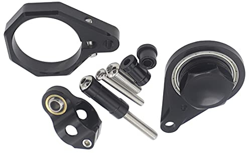 CNC Motorcykelstabilisator Styrdämpare Monteringsfäste Stödsats För Suzuki GSXR750 2006-2017