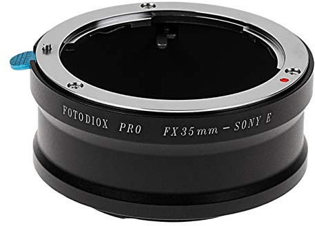 Fotodiox Pro Adattatore per Obiettivo Compatibile con Obiettivi Fujica X (obiettivo del film) su Fotocamere con Attacco Sony E