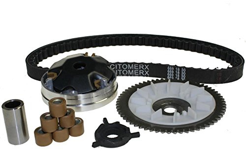 Standard Variomatik + Keilriemen 14mm KW 4-Takt China (139QMA/QMB/GY6) kompatibel mit AGM Baotian Rex FlexTech Generic