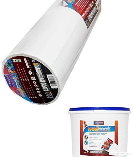 COMBO: Wallrock KV600 Thermal Liner and 10kg Adhesive