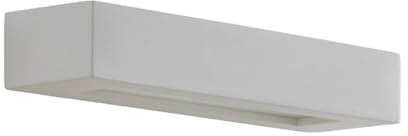 Lindby Wall Light Matteo dimmable (Modern) in White Made of Plaster/Clay for e.g. Living Room & Dining (2 Light Sources, E14) from wall Lighting lamp