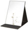 Zcooooool Großer Schminkspiegel, tragbar, Super HD, Multi-Standspiegel, Winkel, freihändig/tragbar/Tisch, klappbar, 25,4 x 17,8 cm