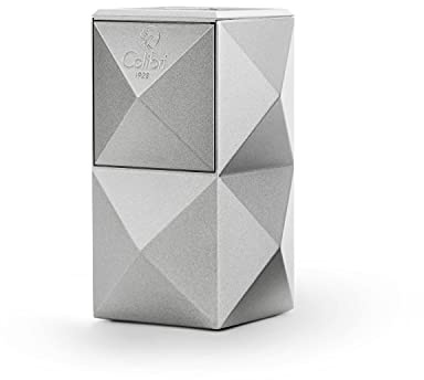 Colibri Quasar Dreistrahl Tischfeuerzeug | Stilvolles Accessoire Für Zigarrenraucher | Premium-Beschichtung | Füllbar Mit Butan (Butan Nicht Enthalten) | Elegante Geschenkbox | Zwei Jahre Garantie