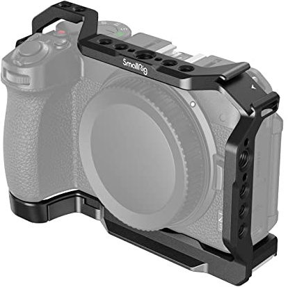 SMALLRIG Z 30 Camera Cage for Nikon Z 30, Aluminum Alloy Cage with Integrated Cold Shoe, Quick Release Plate for Arca-Swiss - 3858