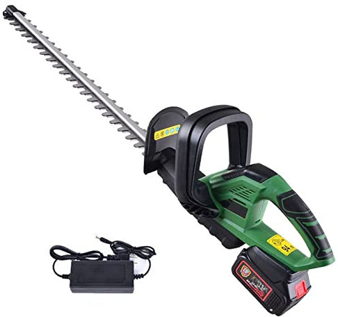 Tagliasiepi Elettrico Brushless 68V, 1x 4.0 Ah Batteria, Lunghezza di Taglio 51 cm con Coprilama, Distanza Lama 14 mm, Maniglia Ergonomica, Maniglia Girevole, per Rifilatura in Parco, Giardino