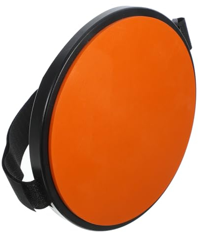 TOYANDONA Tragbares Schlagzeug Übungspad aus Silikon für Anfänger und Fortgeschrittene Leise Übung Home und Drumming Drum Practice Pad