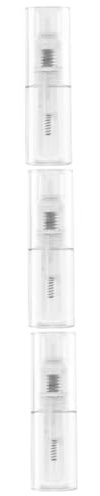 SAFIGLE 3St Trockenpulver Flasche kleine Behälter kleine Unterflasche Vorratsflasche für Pulverbehälter Kosmetik trockenes Staubtuch Plastik