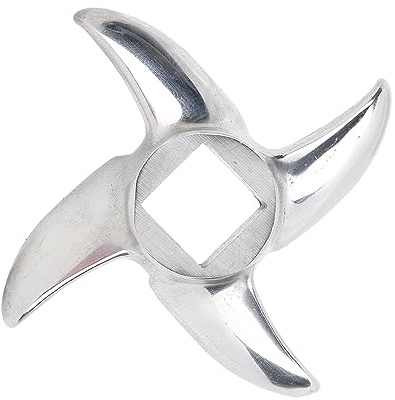 Lame de Hachoir à Viande en Acier Inoxydable, de Remplacement pour Hacher la Viande, les Fruits de Mer avec Marques Compatibles, Accessoires