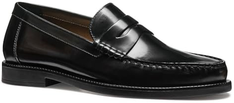 Geox U RECANATI B, Mocassino Uomo, Black, 42.5 EU